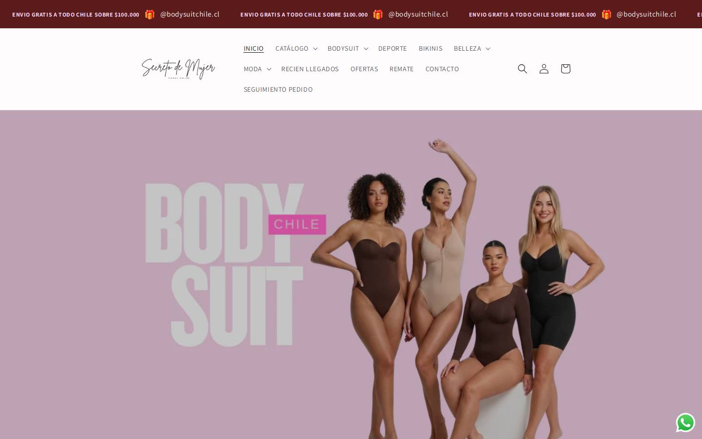 secretodemujer.com homepage screenshot