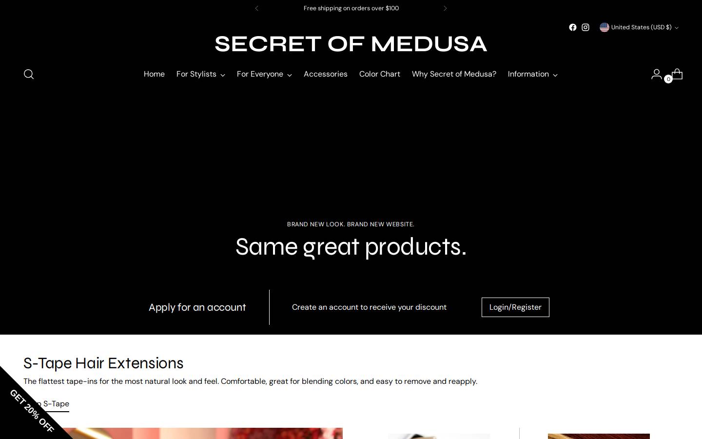 secretofmedusa.com homepage screenshot