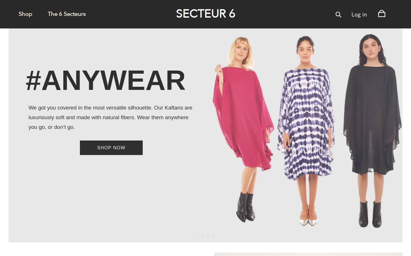 secteursix.com homepage screenshot