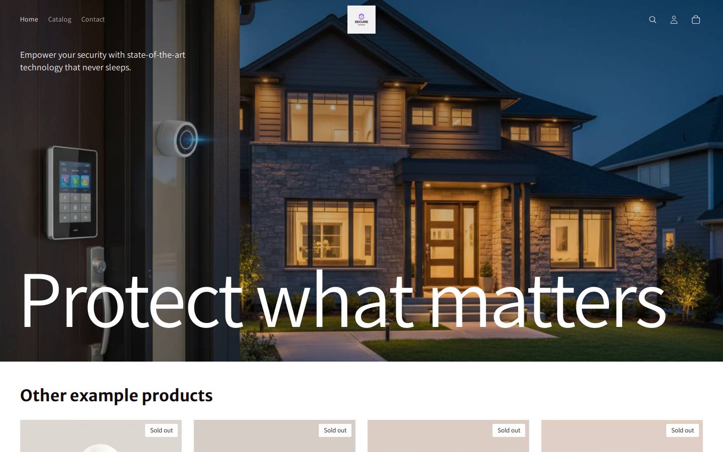 securegardenly.com homepage screenshot