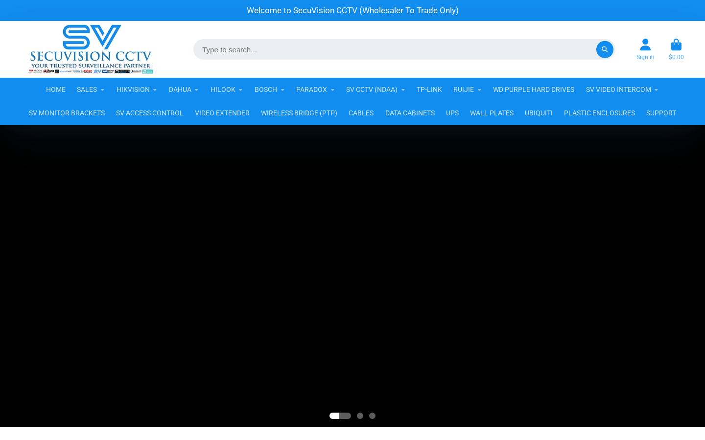 secuvisioncctv.com.au homepage screenshot