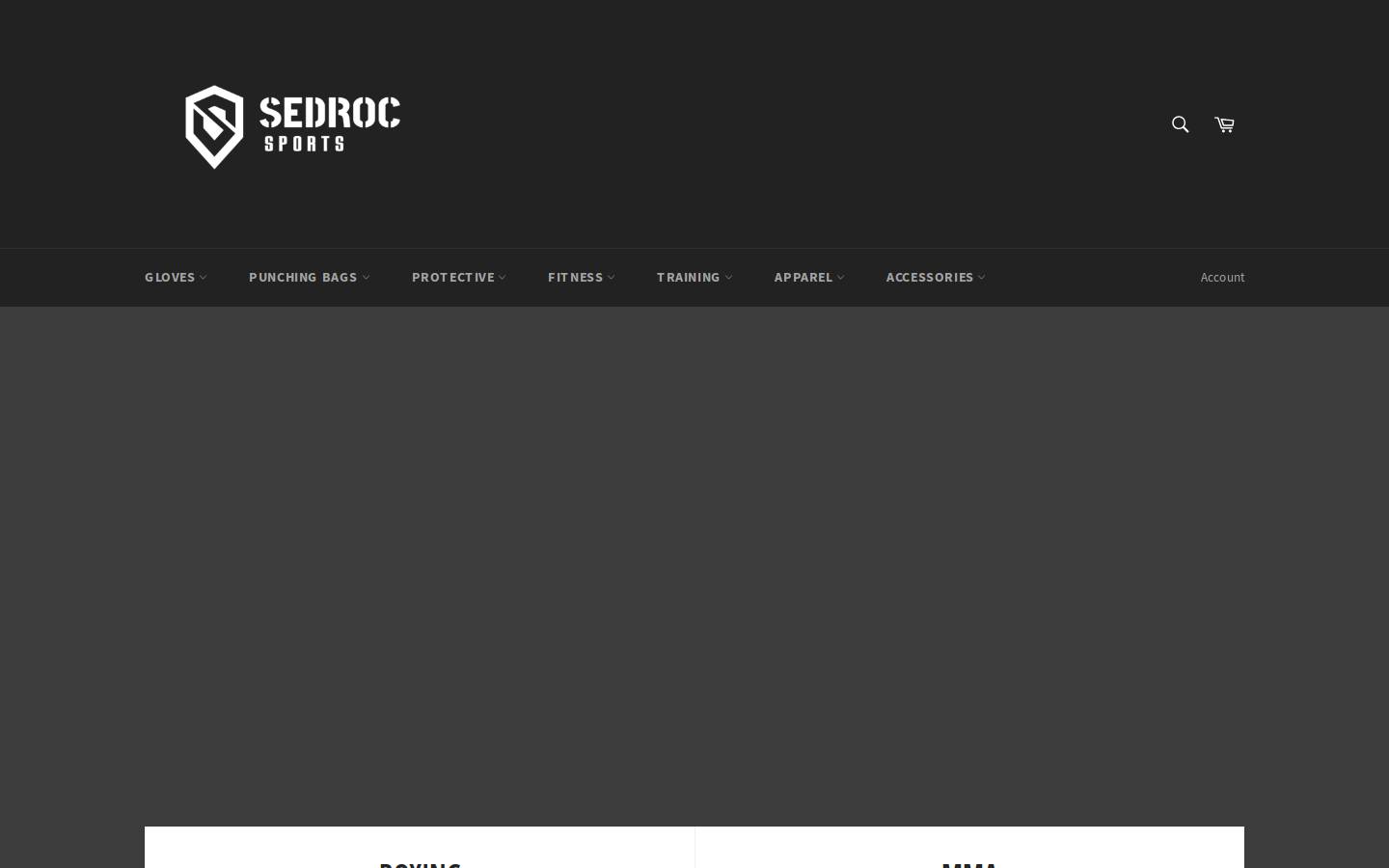 sedrocsports.com homepage screenshot