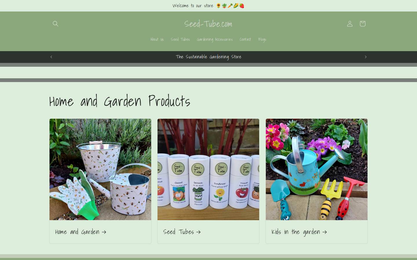 seed-tube.com homepage screenshot