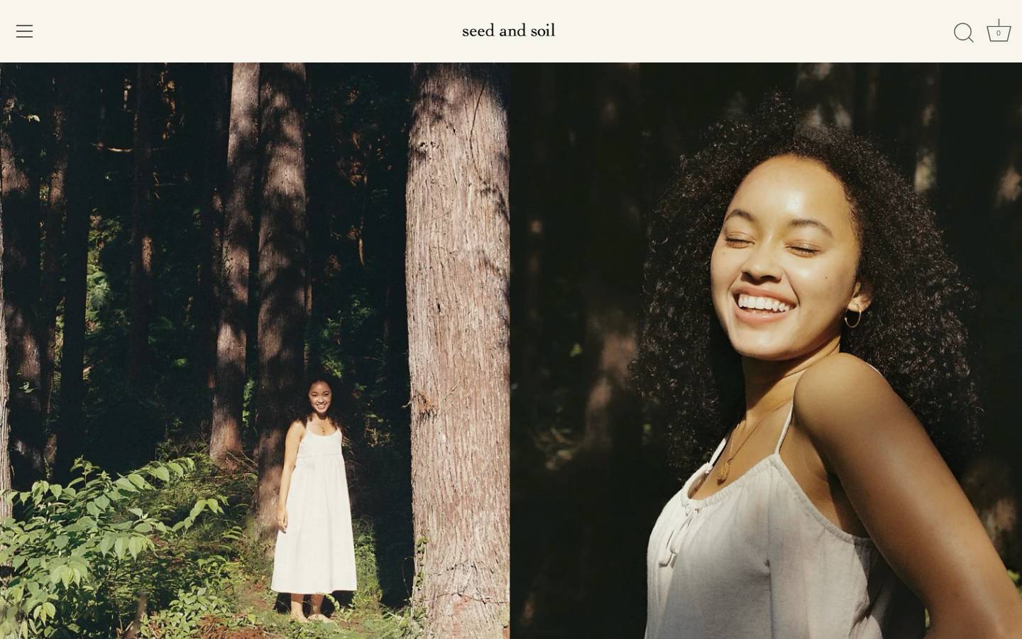 seedandsoil.jp homepage screenshot