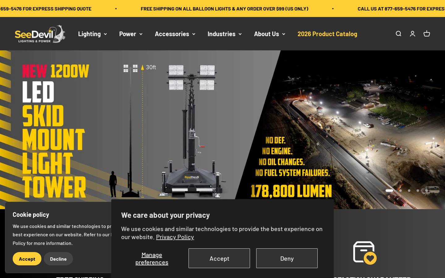 seedevil.com homepage screenshot