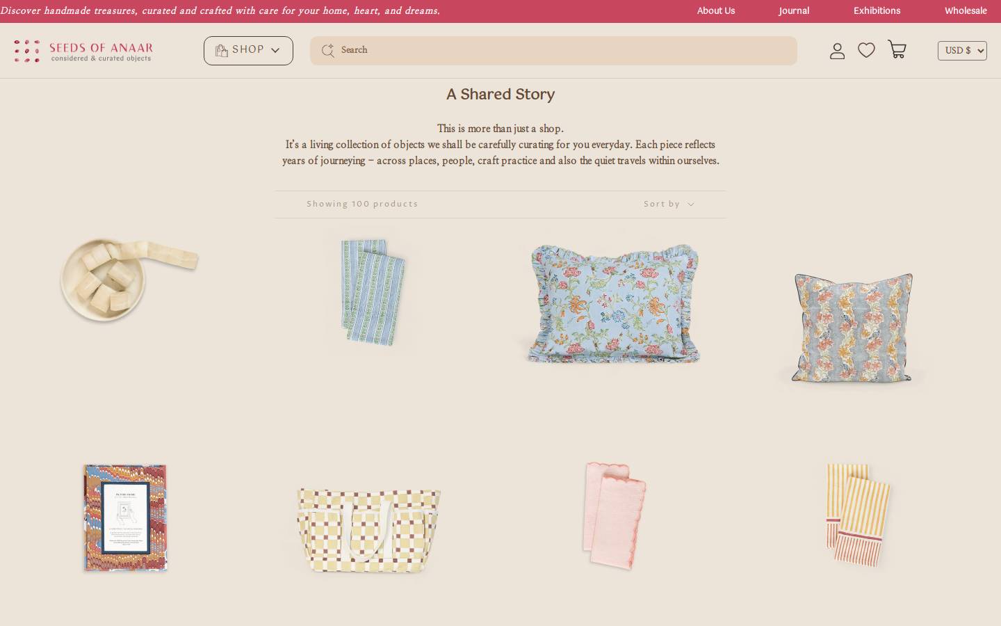 seedsofanaar.com homepage screenshot