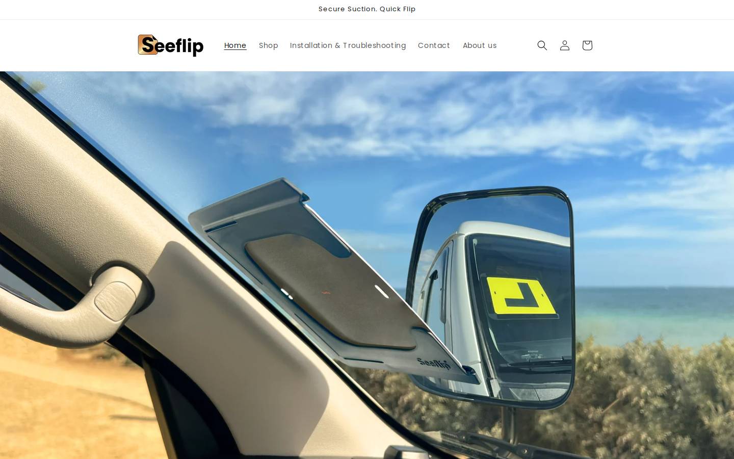 seeflip.com homepage screenshot