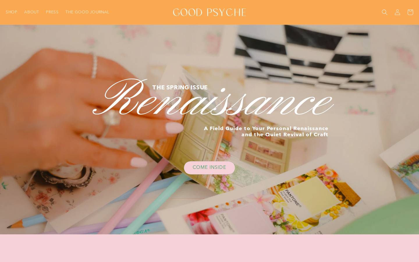seekgoodpsyche.com homepage screenshot