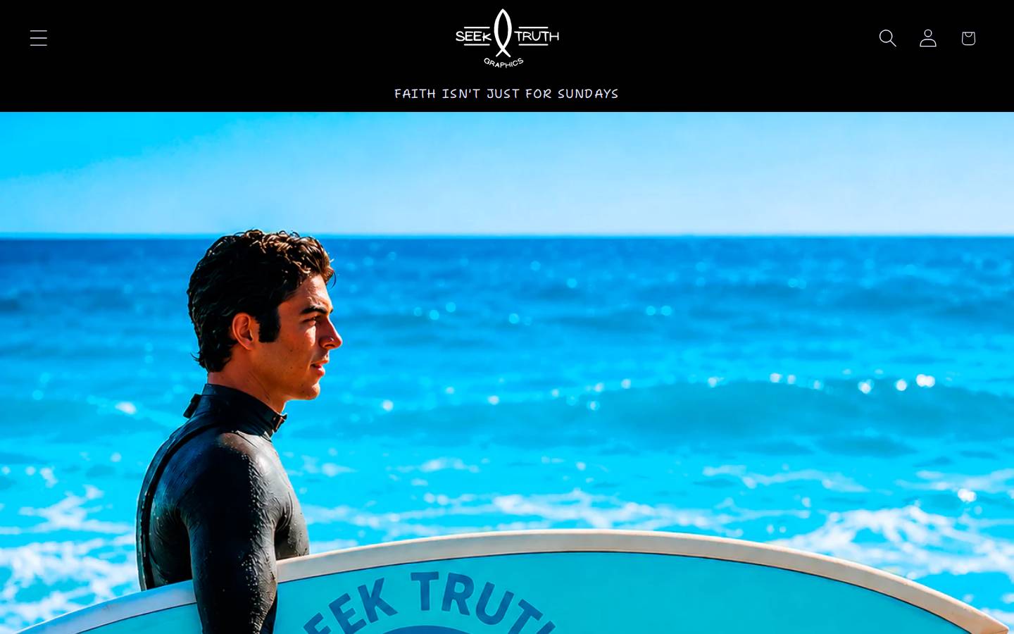 seektruthgraphics.org homepage screenshot