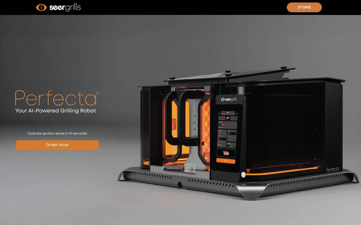 seergrills.com homepage screenshot