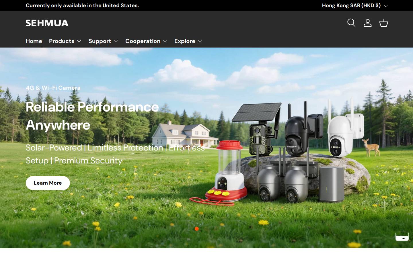 sehmua.com homepage screenshot