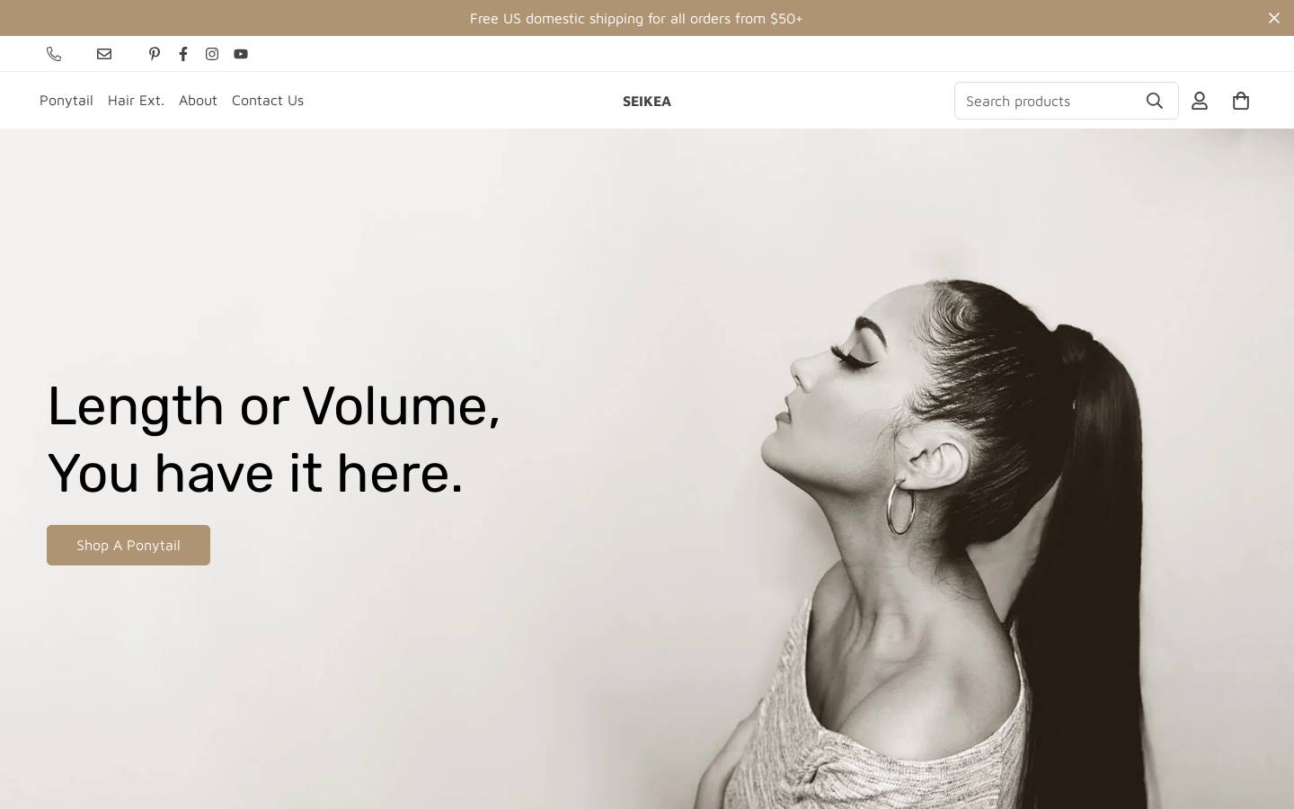 seikea.com homepage screenshot