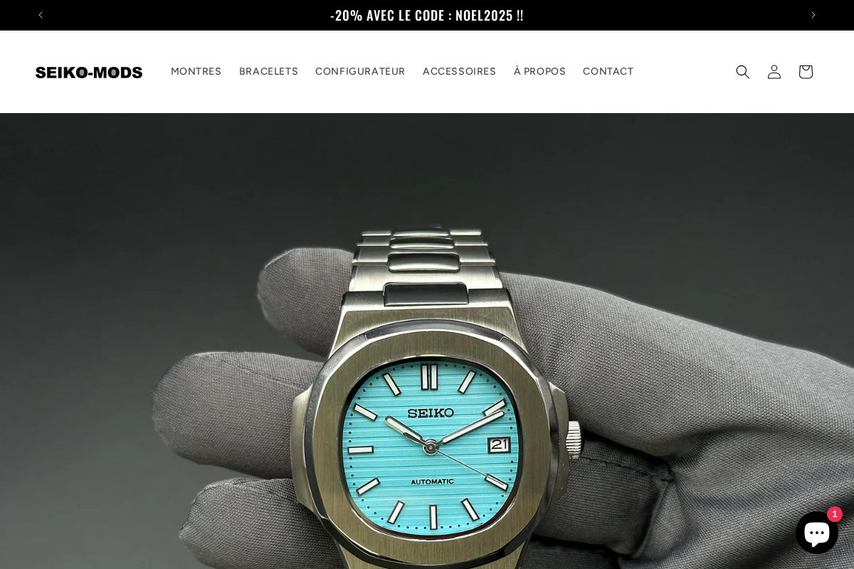Seiko Mods homepage screenshot