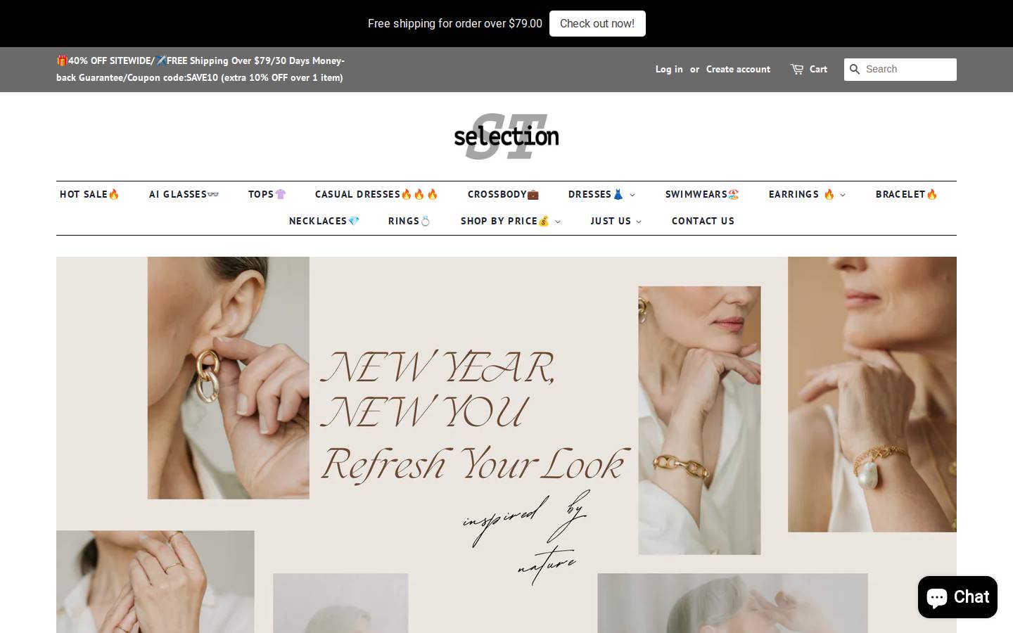 selection-us.com homepage screenshot