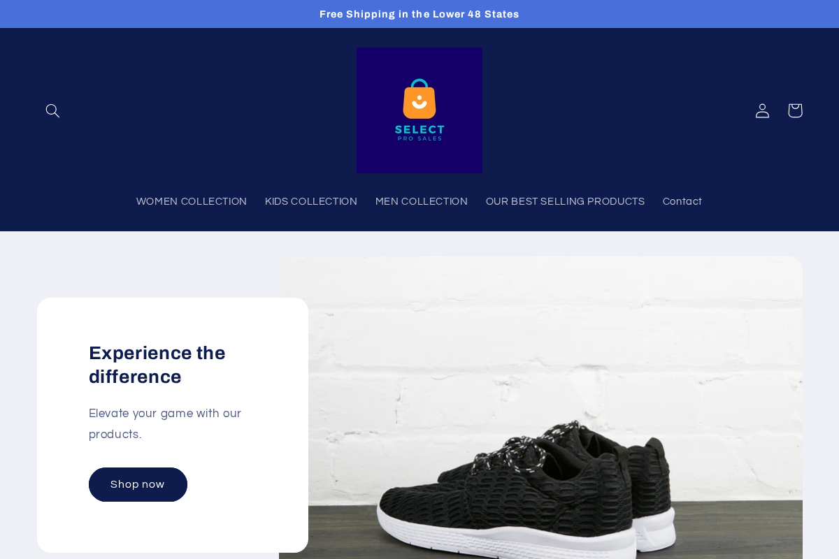 selectprosales.com homepage screenshot