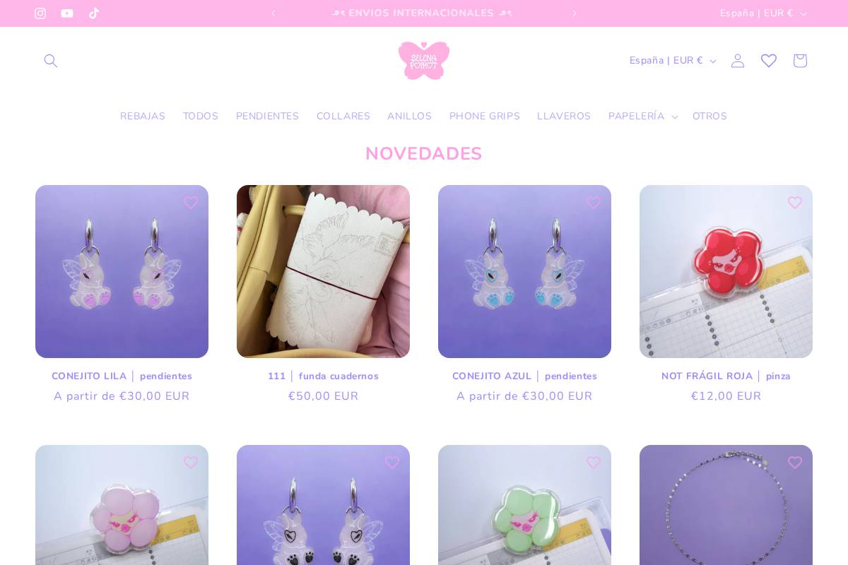 selenapoirot.com homepage screenshot