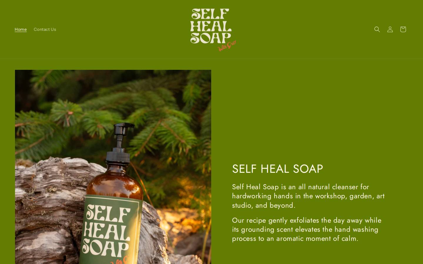 selfhealremedies.com homepage screenshot