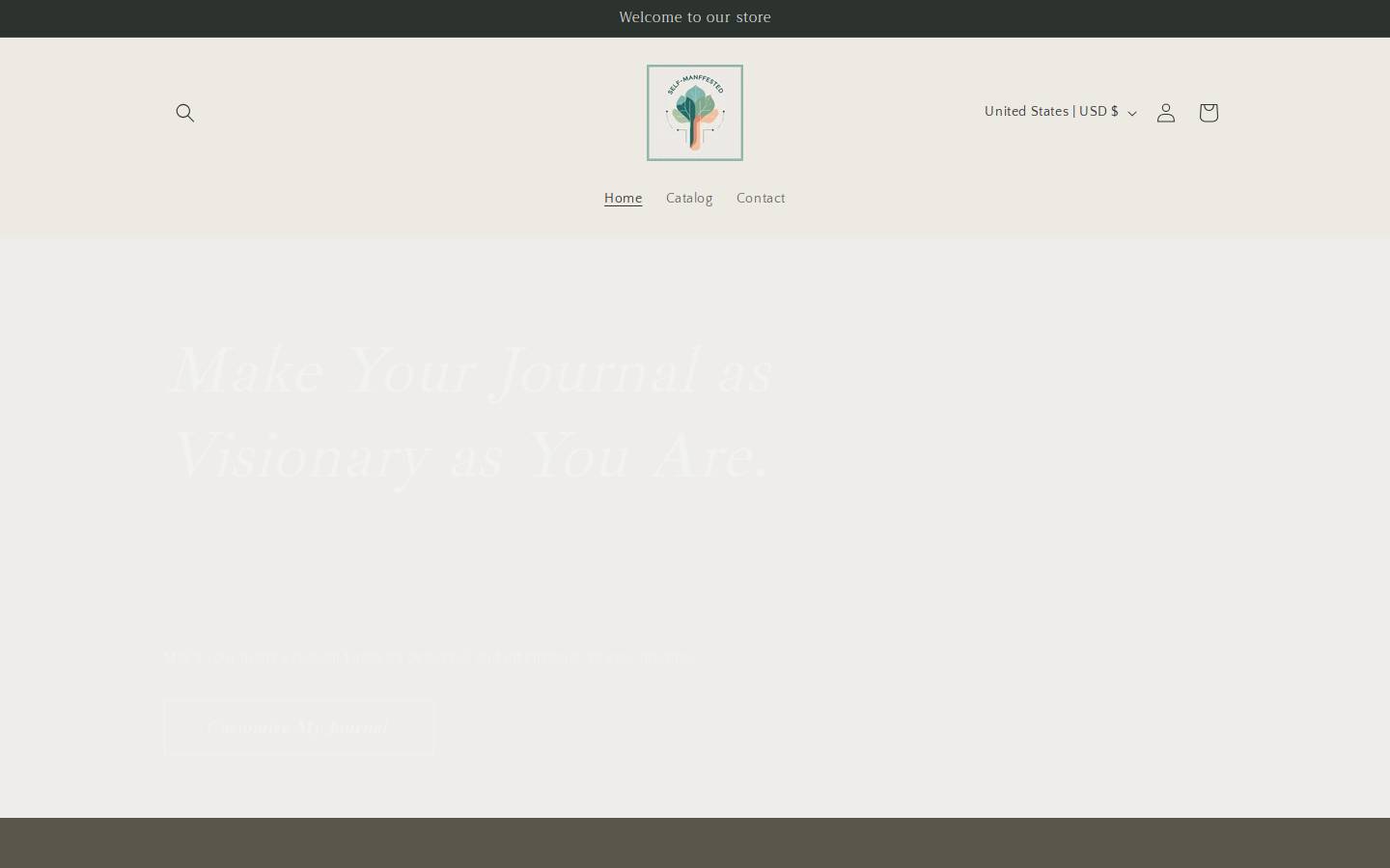 selfmanifested.com homepage screenshot