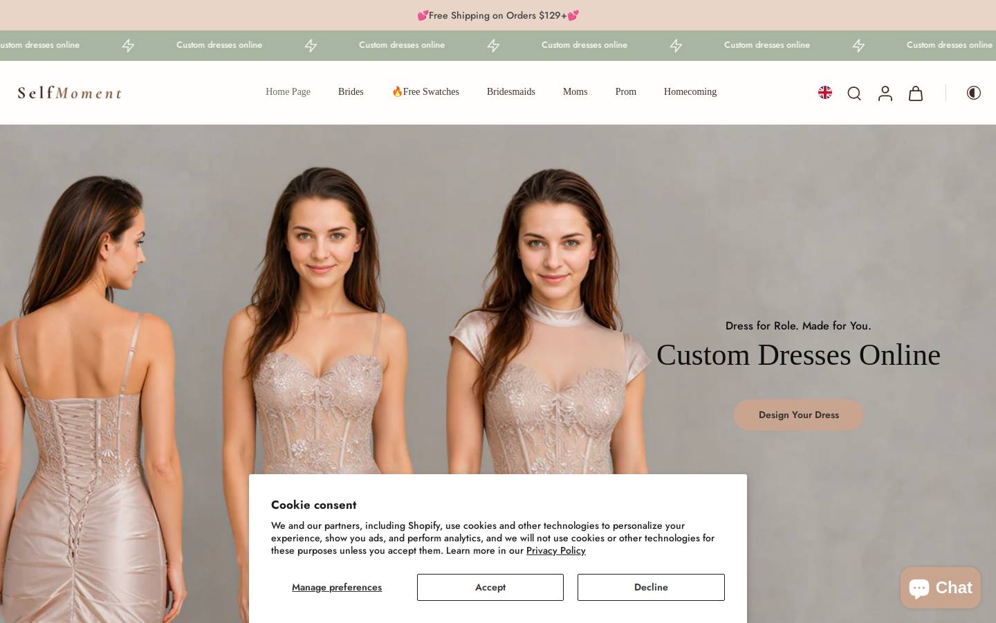 Selfmoment homepage screenshot