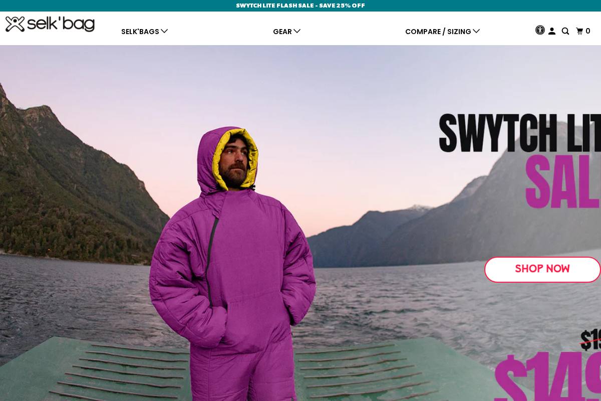 Selk'b homepage screenshot