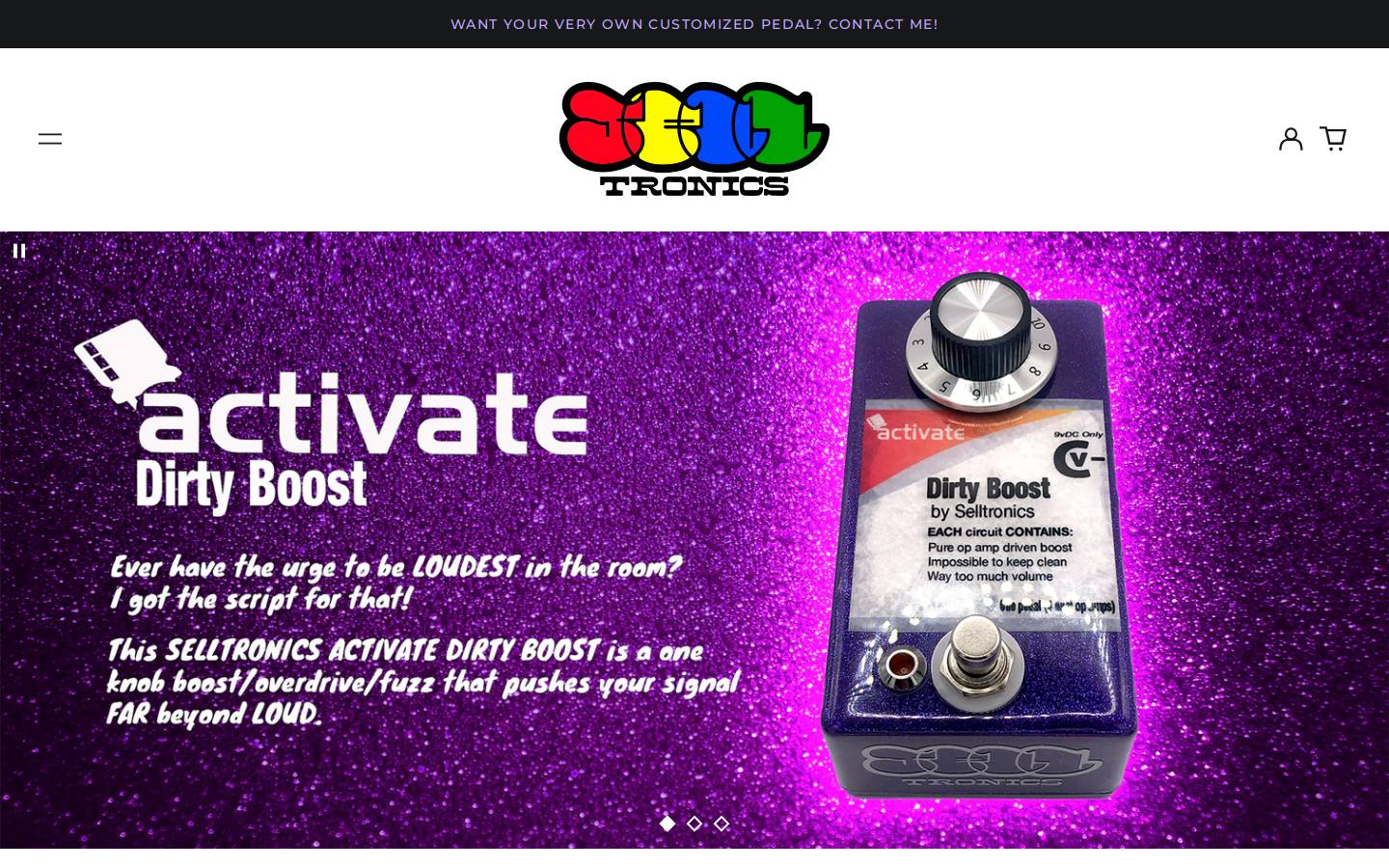 sell-tronics.com homepage screenshot