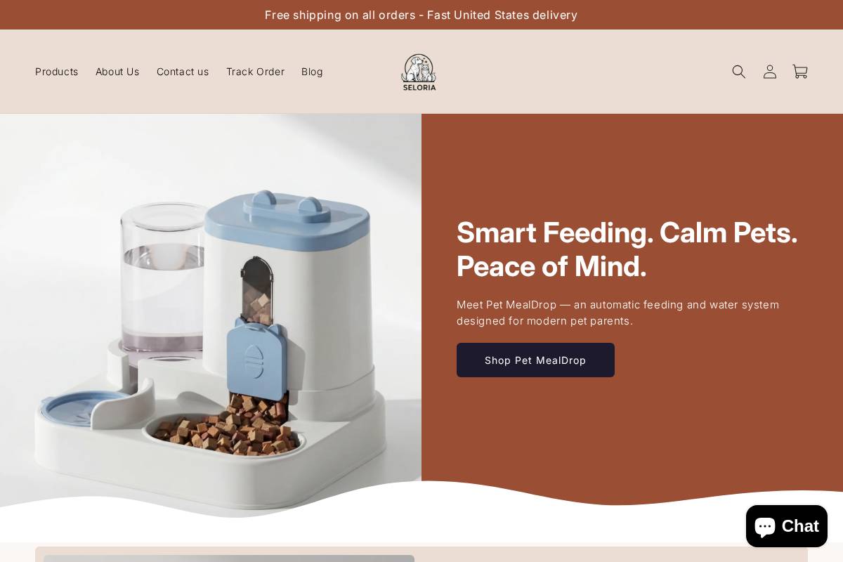 seloria.org homepage screenshot