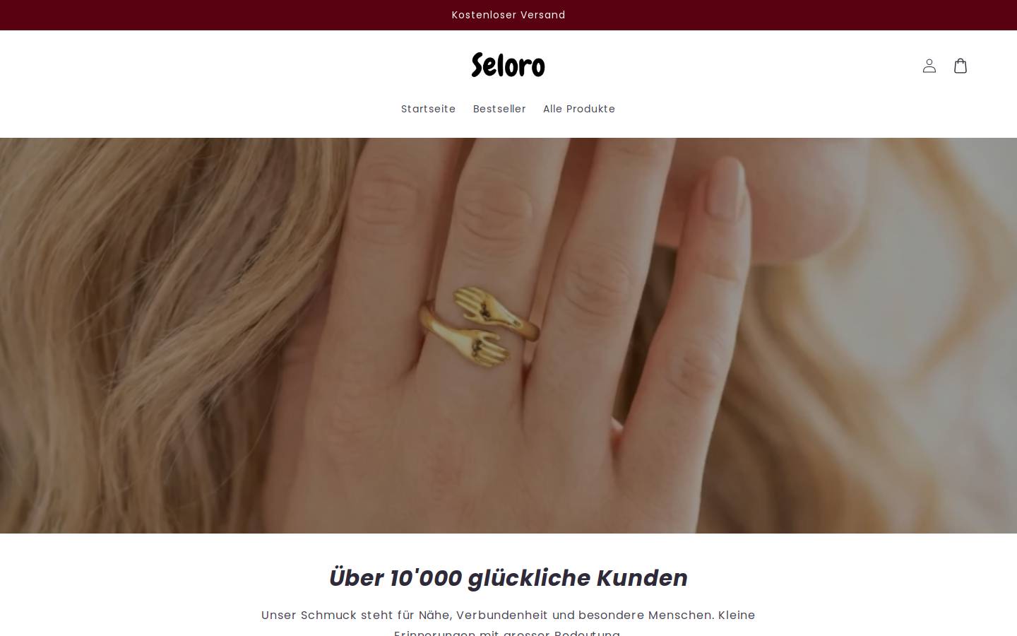 seloro.ch homepage screenshot