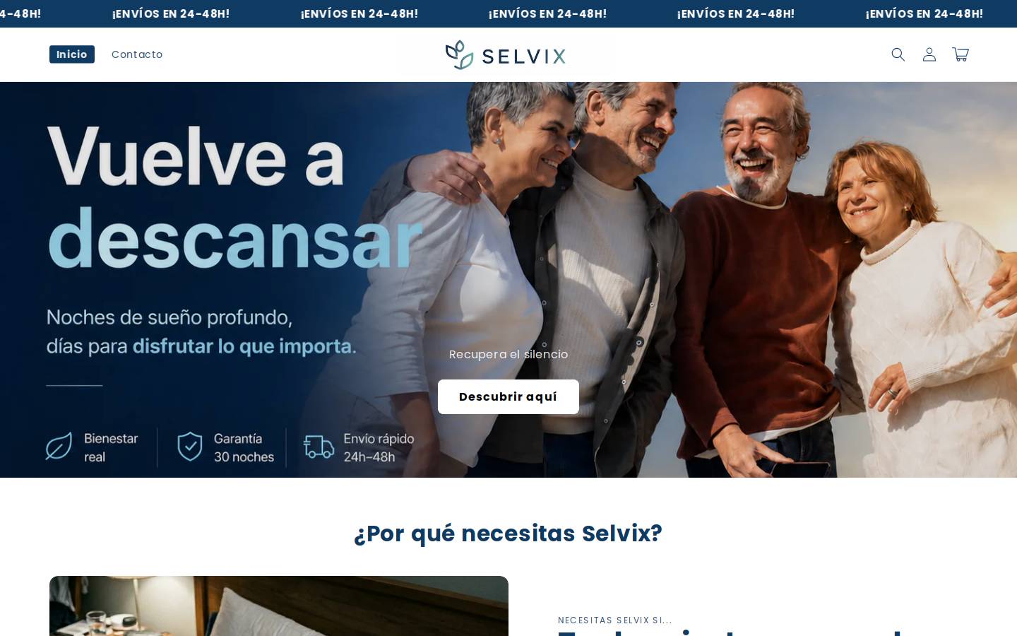 selvix.es homepage screenshot