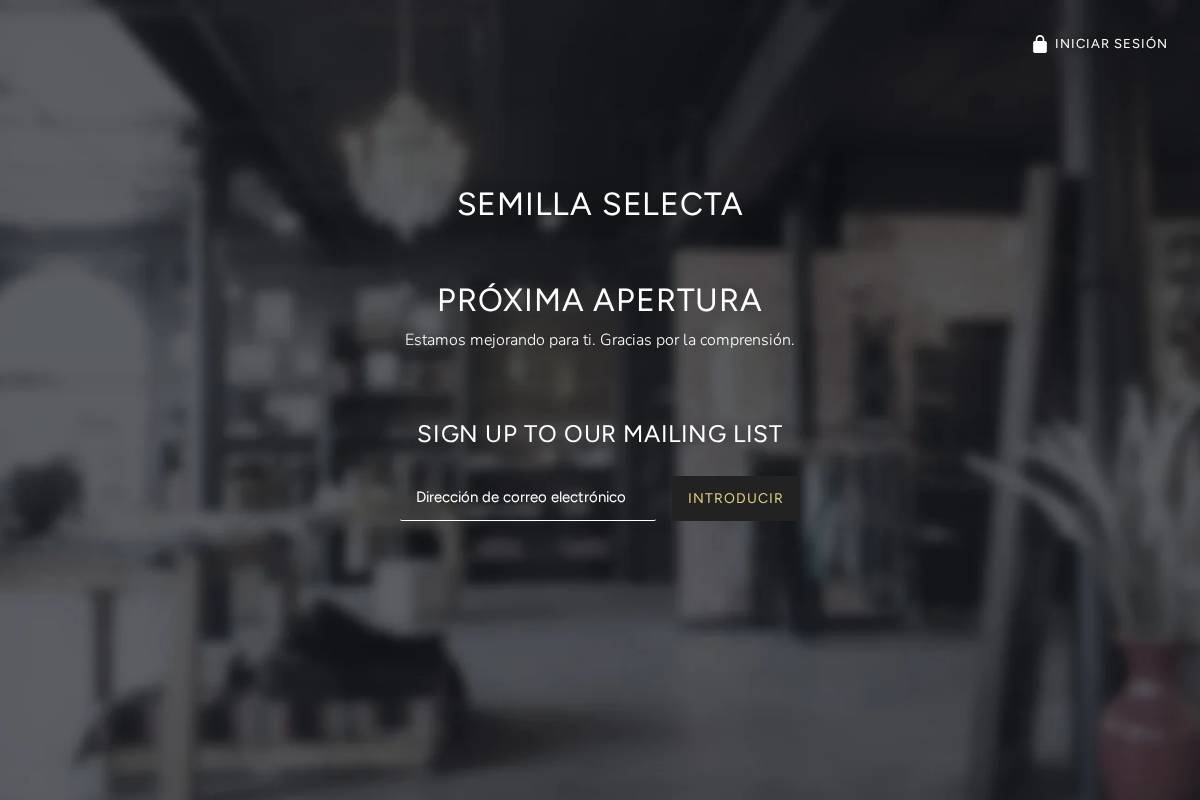 semillaselecta.com homepage screenshot
