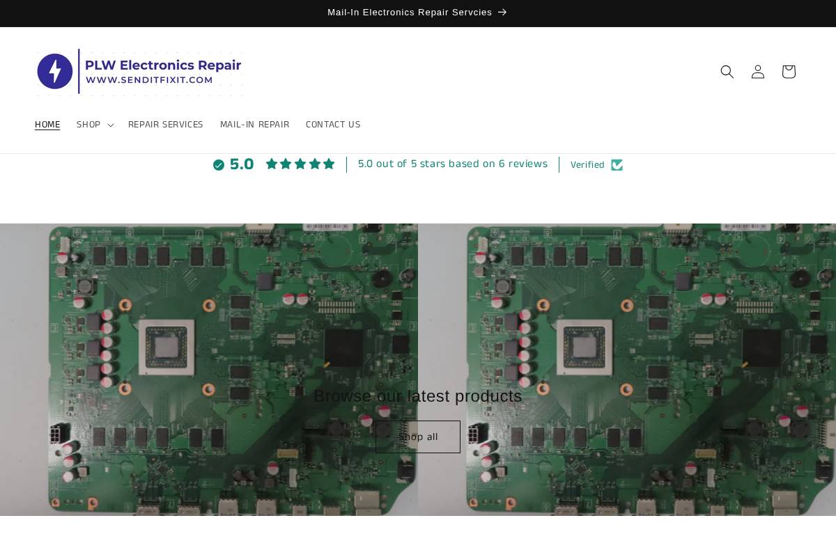 senditfixit.com homepage screenshot