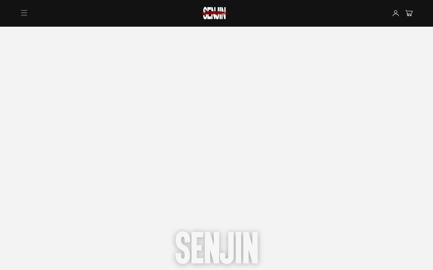 senjin.shop homepage screenshot