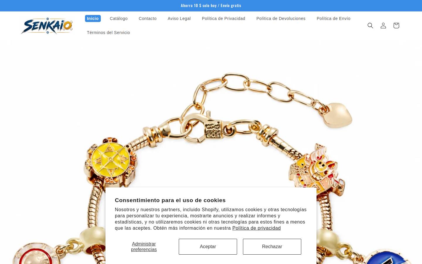senkaio.store homepage screenshot