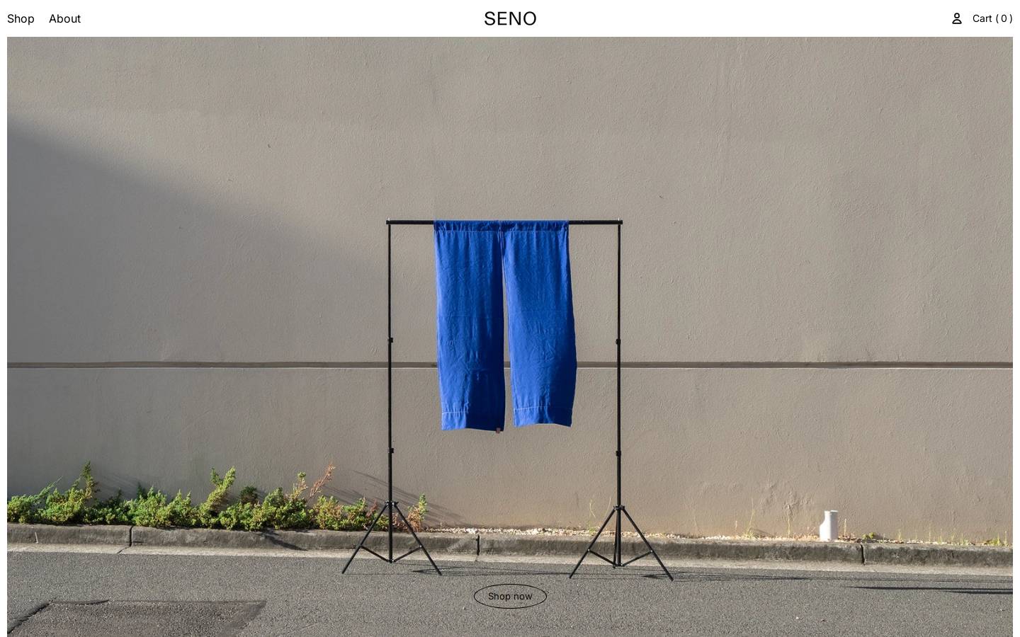 seno.com.au homepage screenshot