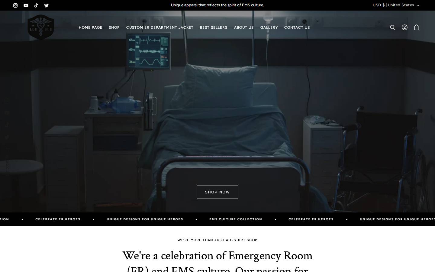 senorskorstore.com homepage screenshot