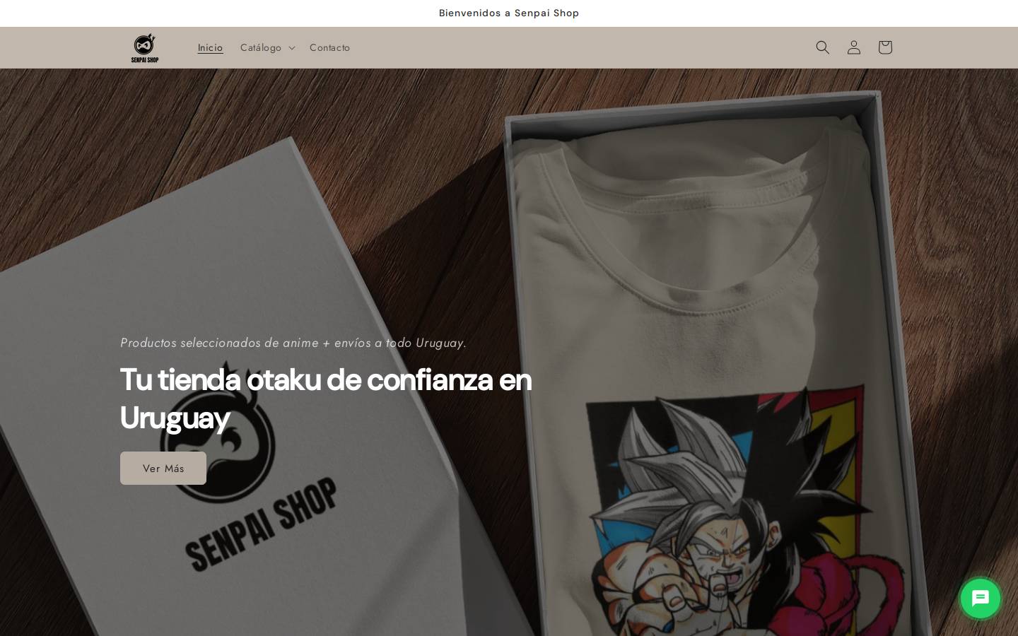 senpaishop.net homepage screenshot