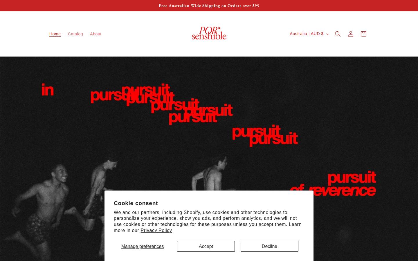 senshible.com homepage screenshot