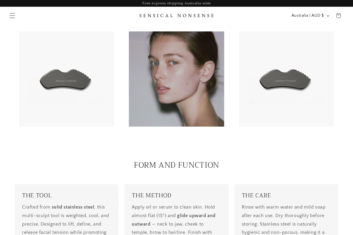 Sensical Nonsense homepage screenshot