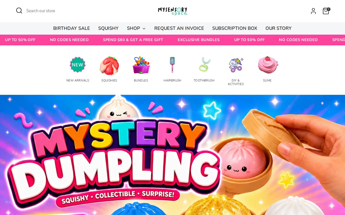 sensoryspace.com.au homepage screenshot