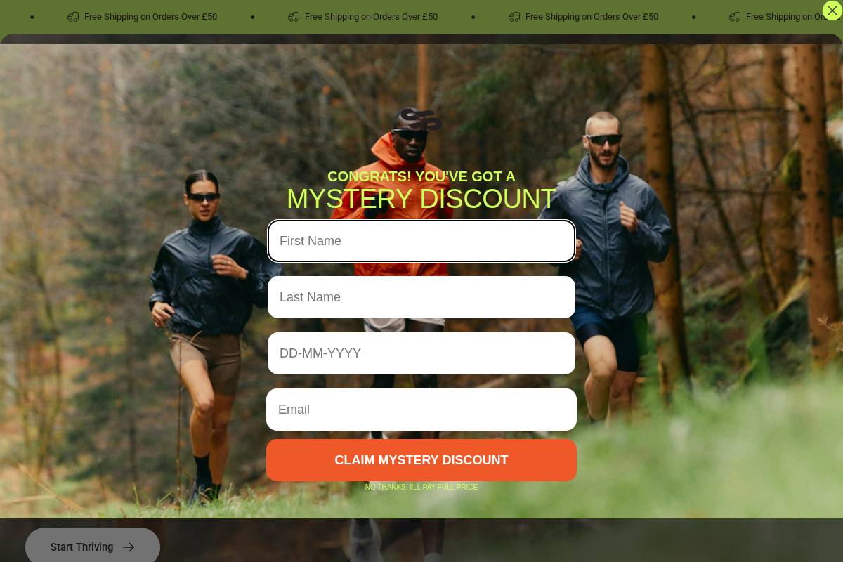 sentrasupplements.com homepage screenshot