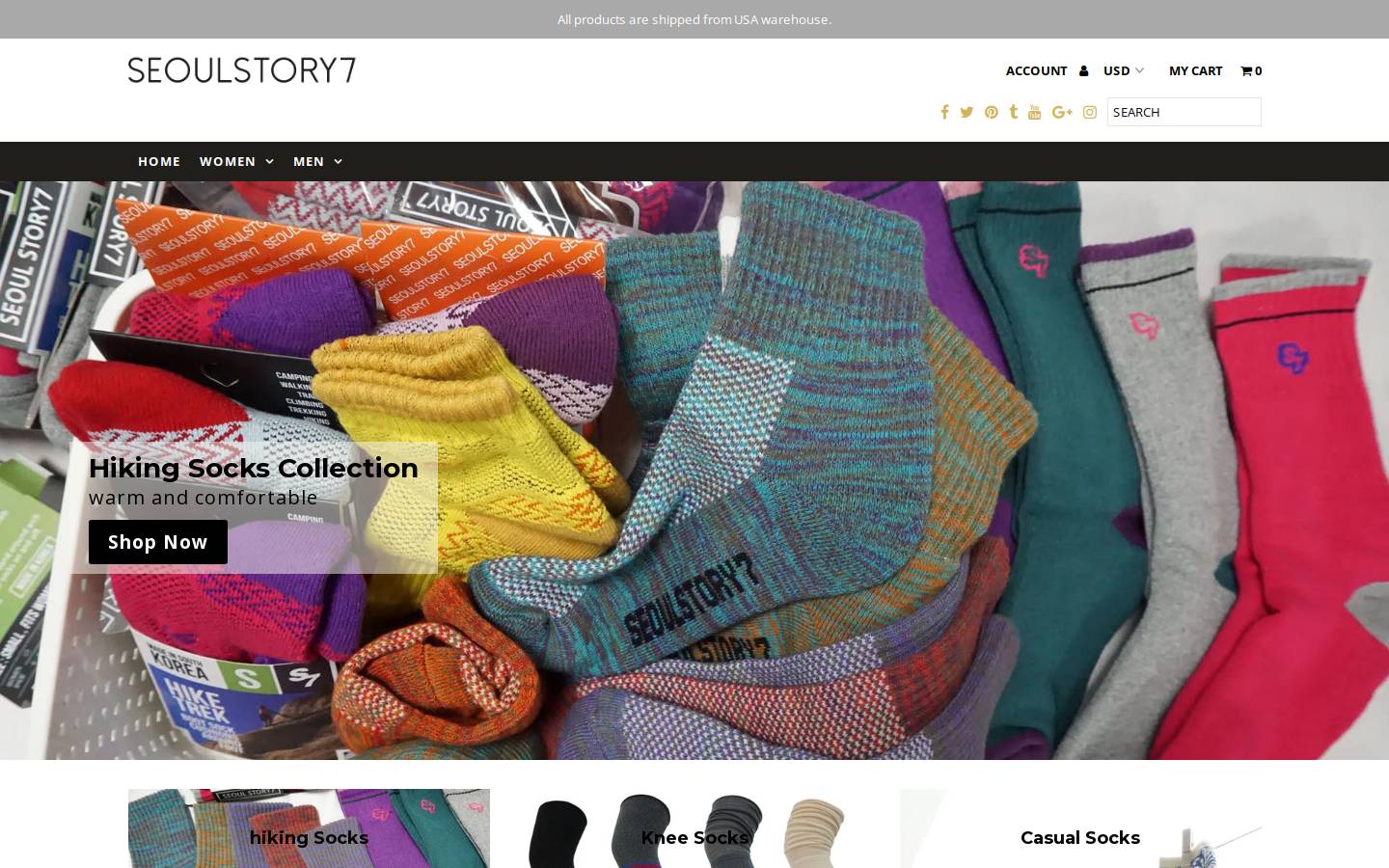 seoulstory7.com homepage screenshot