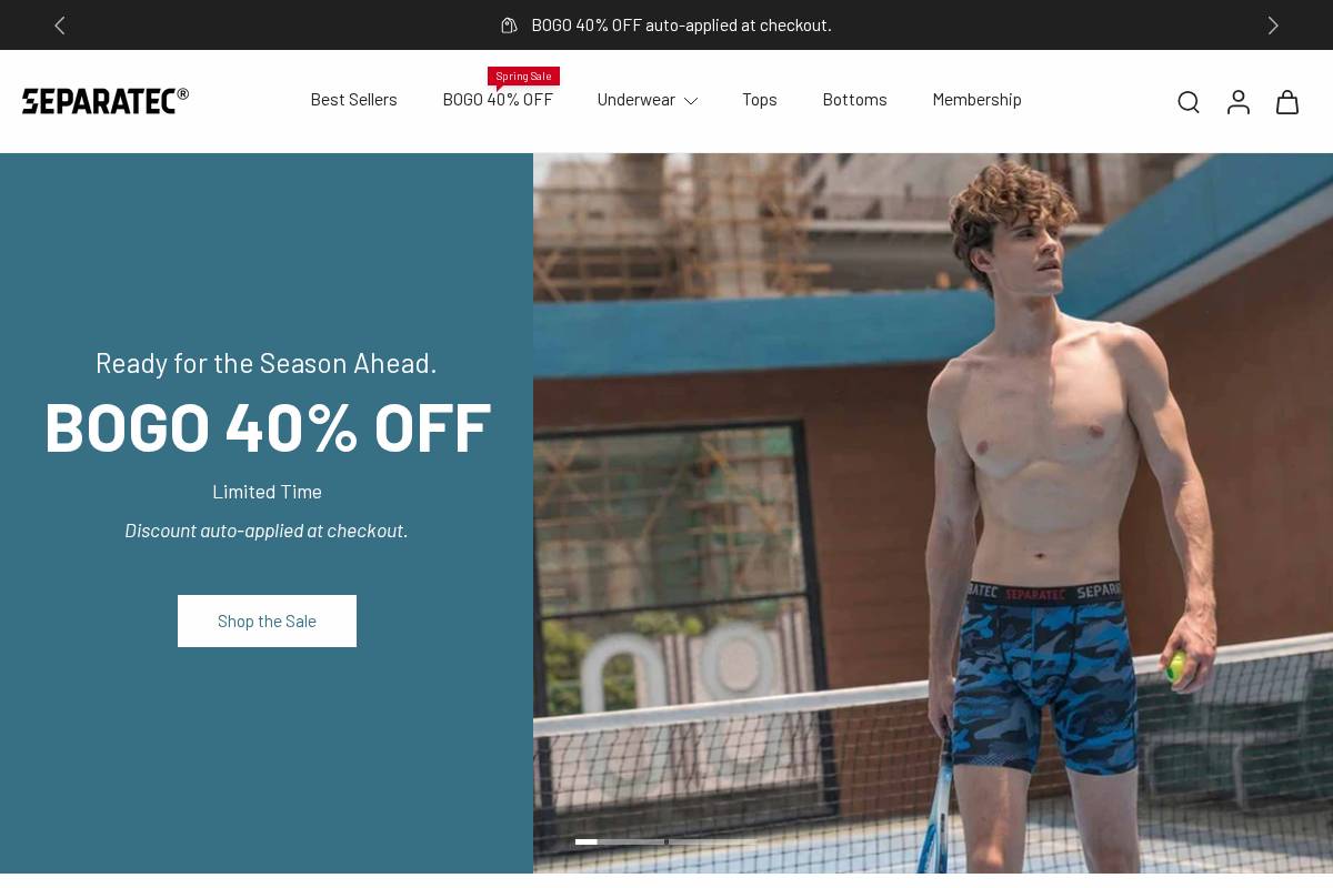 Separatec homepage screenshot