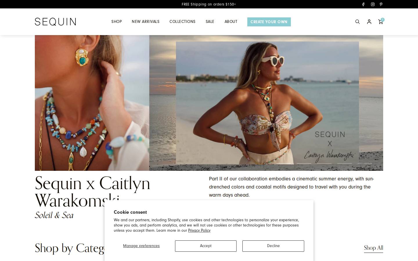 sequin-nyc.com homepage screenshot