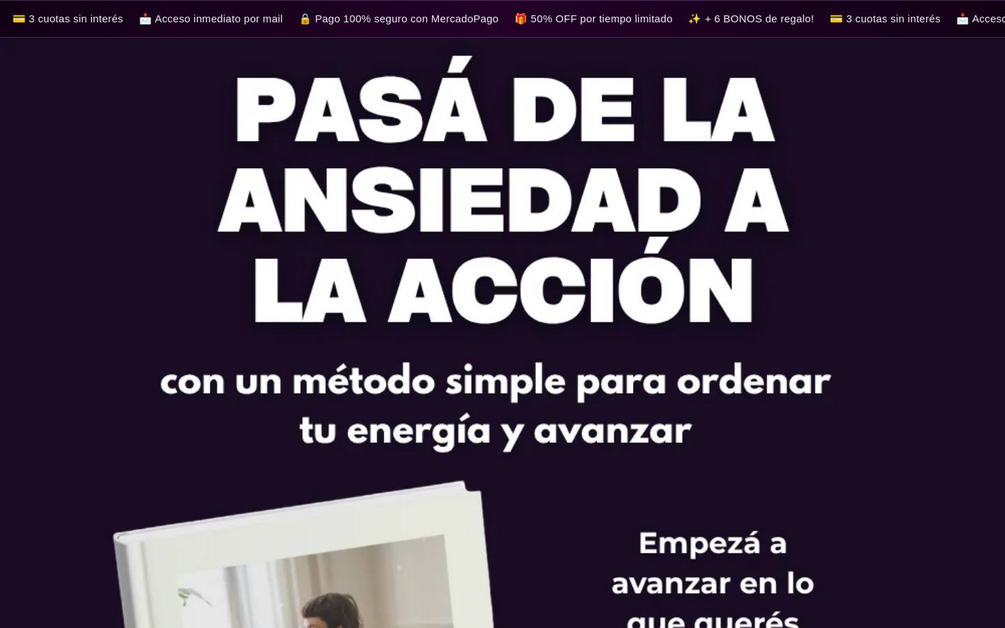 serantesdehacer.com homepage screenshot