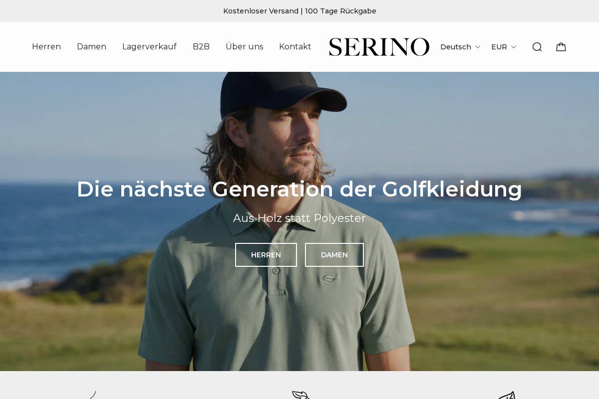 serinosports.com homepage screenshot