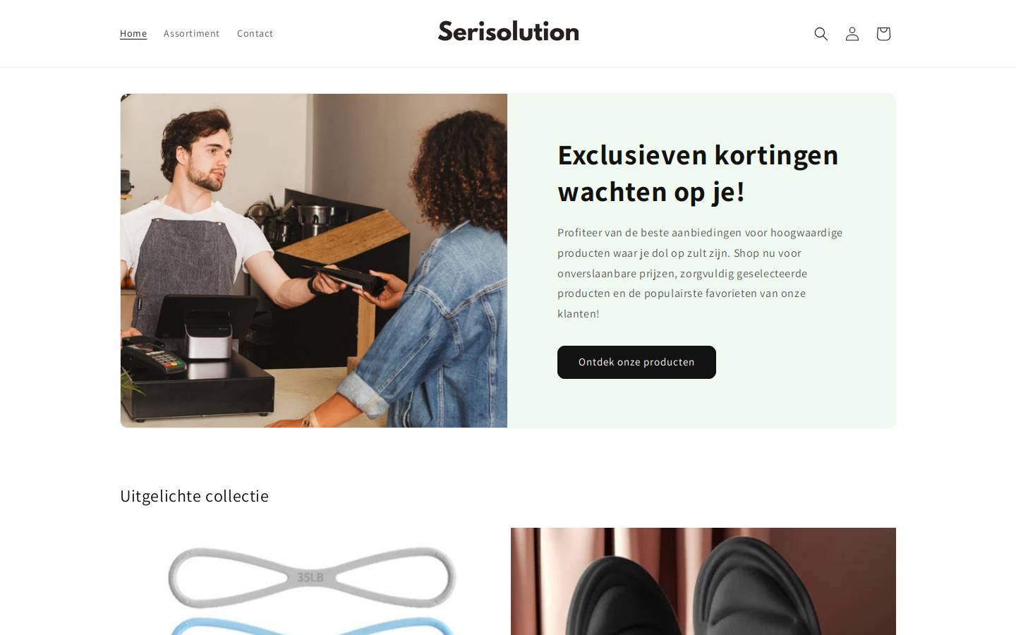 serisolution.com homepage screenshot