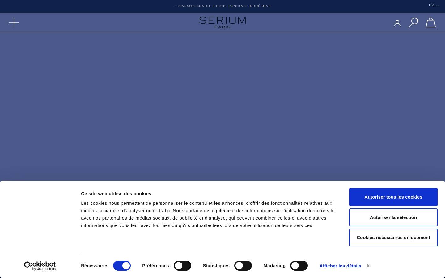 serium.paris homepage screenshot
