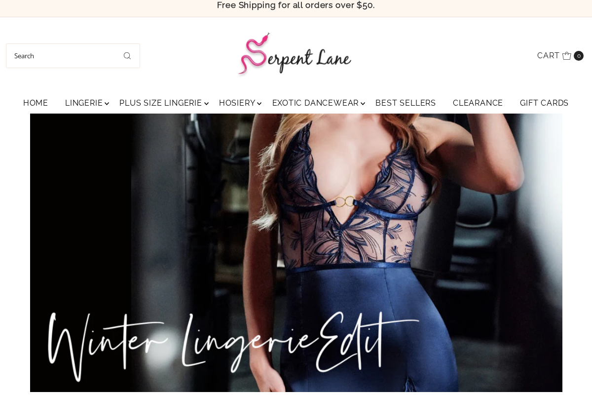 serpentlane.com homepage screenshot