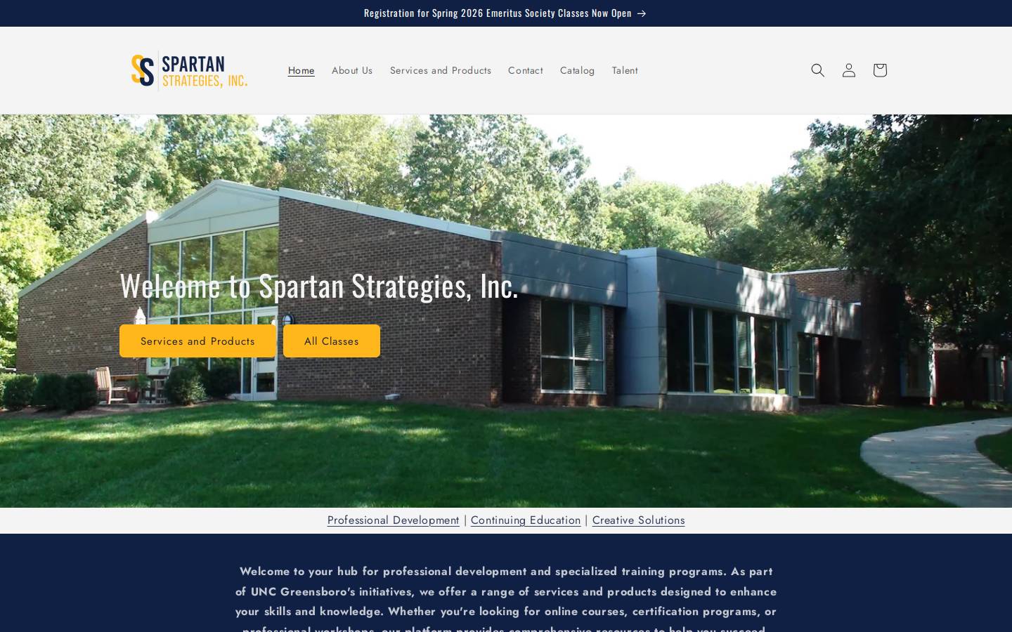 servecenter.org homepage screenshot