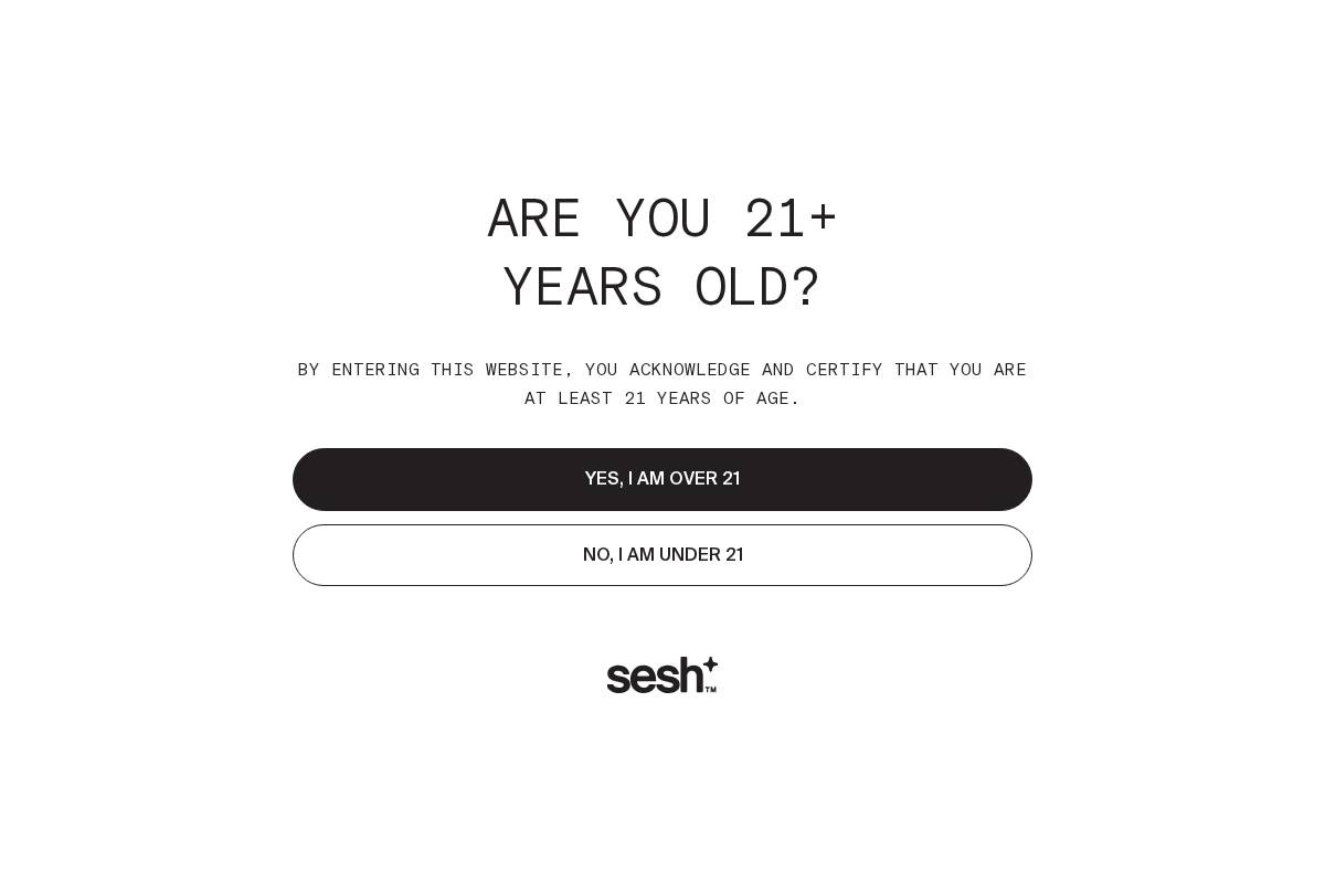 Seshproducts homepage screenshot