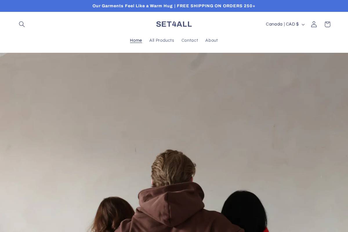 set4all.com homepage screenshot